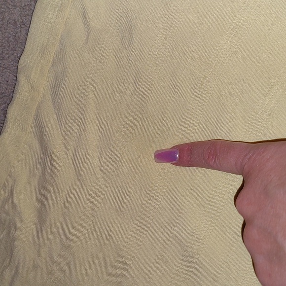 Men's Croft & Barrow Button Down Silk  Shirt Size XL - Picture 4 of 9